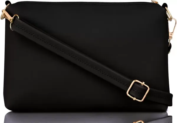 Black_Hercraft_Shoulder_Pu-Leather_Handbags_For_Women'S._Combo_Set_Of_3