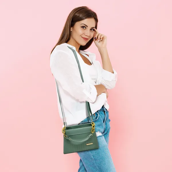 Pista_Trendy_Sling_Bag_By_Vinsage__Adjustable_Strap,_Dual_Handles__Two_Compartments