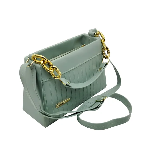 Pista_Trendy_Sling_Bag_By_Vinsage__Adjustable_Strap,_Dual_Handles__Two_Compartments