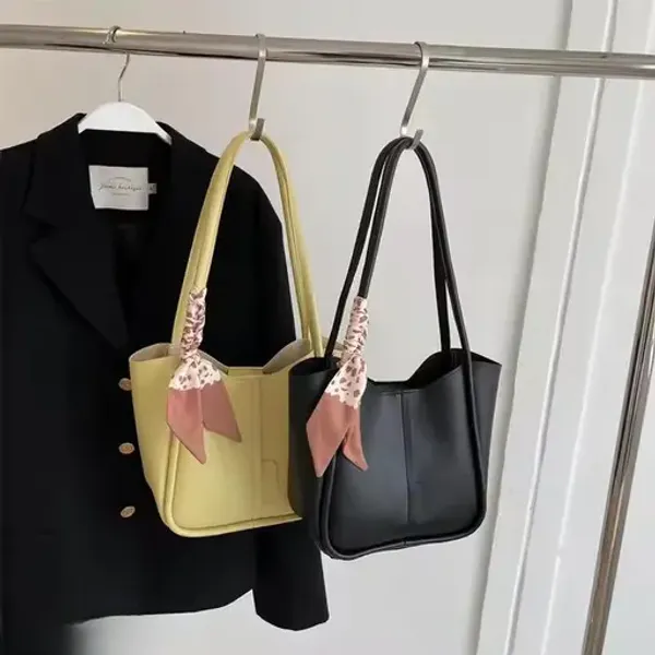 Pista_Versatile_Women'S_Tote_Bag_With_Back_Zip_Pocket__Spacious_Compartment__Perfect_For_Travel,_Office,__Daily_Style