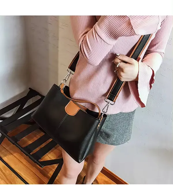 Black_Designer_Ladies'_Pu-Leather_Shoulder_And_Crossbody_Bags__Large_Capacity_Travel_Bucket_Handbags