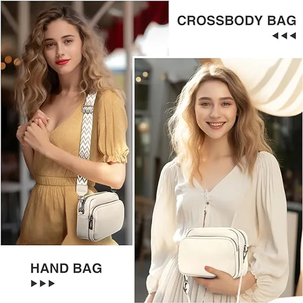 White_Small_Crossbody_Bag_With_Wide_Guitar_Strap_Camera_Purse_Shoulder_Handbag_Satchel