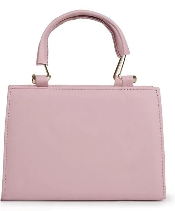 Black_Pu-Leather_Women'S_Satchel_Bag