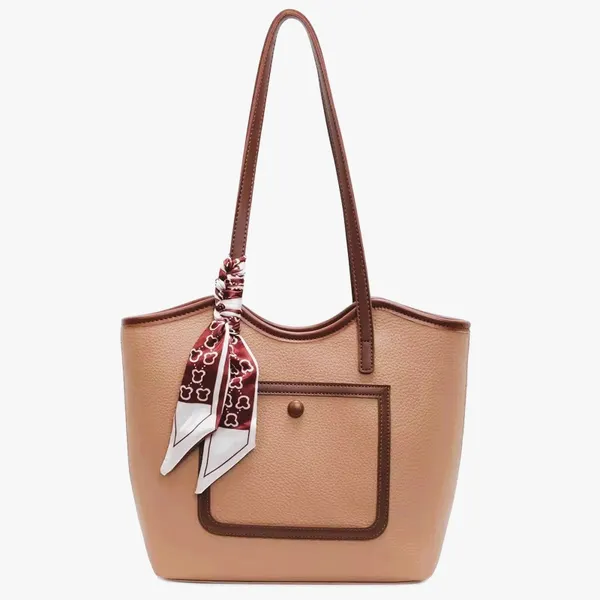 Cream_Stylish_Women'S_Handbag_With_Multiple_Pockets1_Inner,_1_Back_And_1_Front_And_Spacious_Compartment__Functional_Elegance
