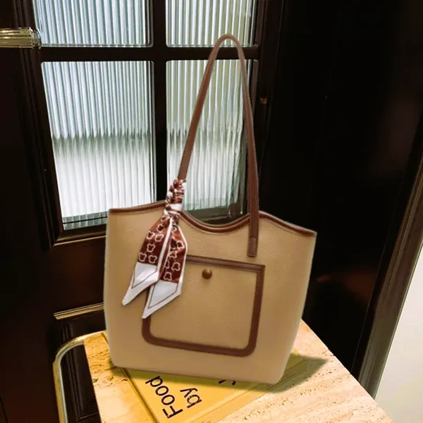 Cream_Stylish_Women'S_Handbag_With_Multiple_Pockets1_Inner,_1_Back_And_1_Front_And_Spacious_Compartment__Functional_Elegance