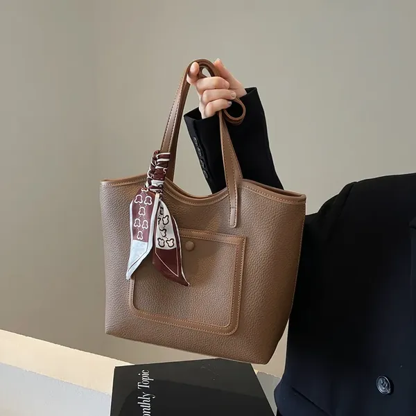 Brown_Stylish_Women'S_Handbag_With_Multiple_Pockets_1_Inner,_1_Back_And_1_Front__And_Spacious_Compartment__Functional_Elegance
