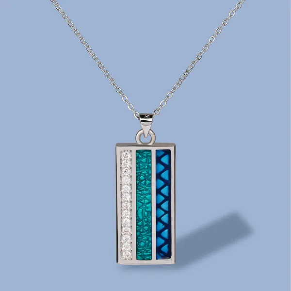 Handmade_Stainless_Steel_Enameled_Absrtract_design_Rectangular_Pendant_Chain_For_Girls_&_Women,_Stylish_Fashinable_Western_Jewellery