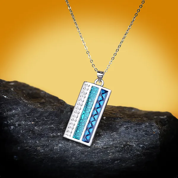 Handmade_Stainless_Steel_Enameled_Absrtract_design_Rectangular_Pendant_Chain_For_Girls_&_Women,_Stylish_Fashinable_Western_Jewellery
