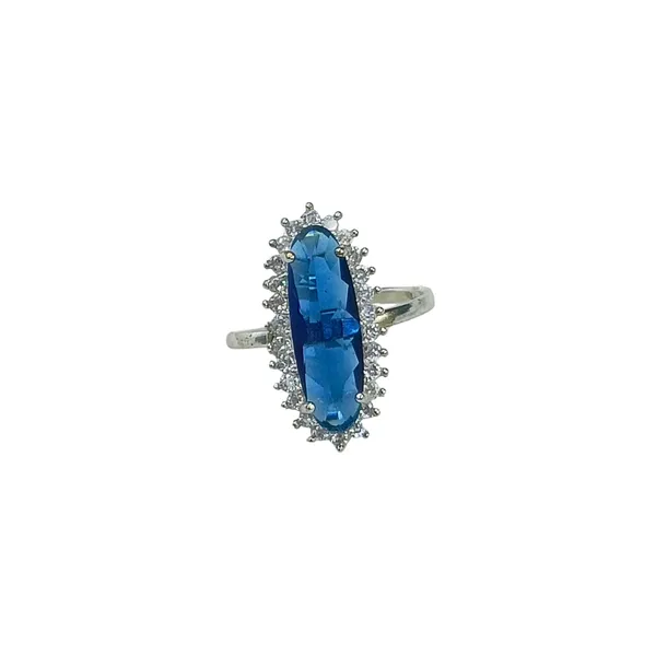 Blue_Sapphire_American_Diamond_Ring_for_Women_&_Girls_|_Traditional_Elegant_Design


