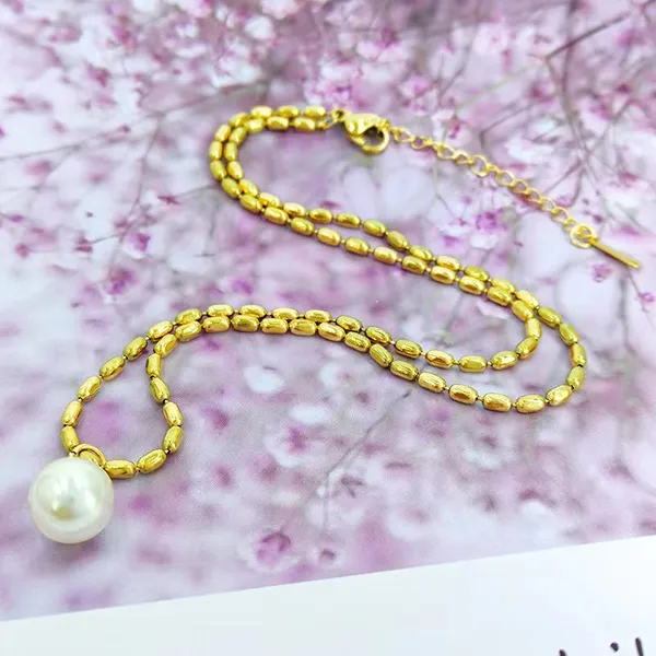 Elegant_Pearl_Pendant_Necklace_for_Women_|_Tarnish-Free_&_Waterproof_Stainless_Steel_Beaded_Chain_|_45cm_Dainty_Jewelry