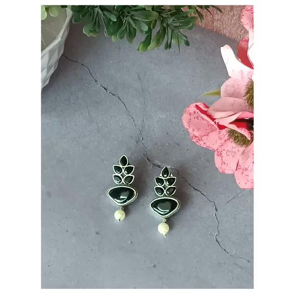 Black_colour_Feather_style_Oxidized_stud_for_Women_&_Girl,_Stylish_Fashionable_Trendy_Earring