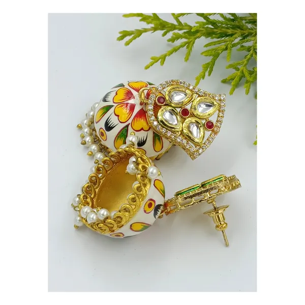 Hand_Pinted_Vibrant_Meenakari_Jhumka_for_Women_&_Girls