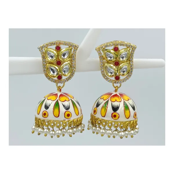 Hand_Pinted_Vibrant_Meenakari_Jhumka_for_Women_&_Girls