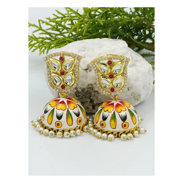 Hand_Pinted_Vibrant_Meenakari_Jhumka_for_Women_&_Girls