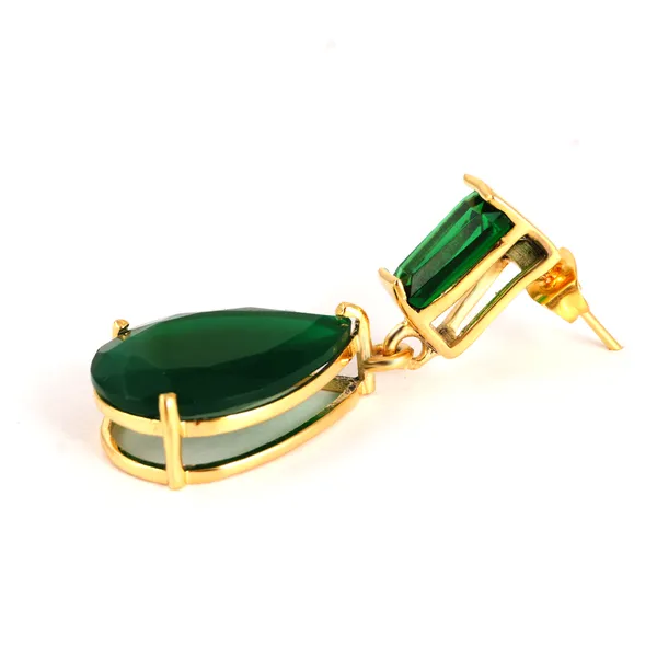 Natural_Stone_Green_Onyx_Earring_for_Women_&_Girls