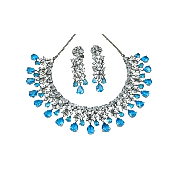 Exquisite_Firojee_Colour_American_Diamond_Necklace_Set_for_Women_&_Girls,_Wedding_necklace,_Traditional_Jewellery