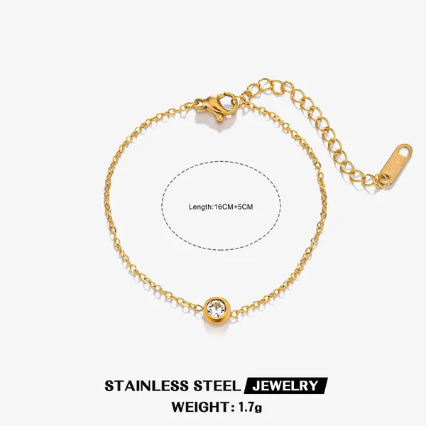 Anti_Tarnish_Simple_zircon_stainless_steel_Bracelet_For_Girls_&_Women,_Stylish_Daily_wear,_Office_wear,_Party_Wear_Bracelet