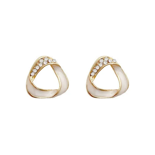 Fashionable_Stylish_Triangle_shape_enameled_Stud_for_Girls_&_Women,_Korean_Jewellery