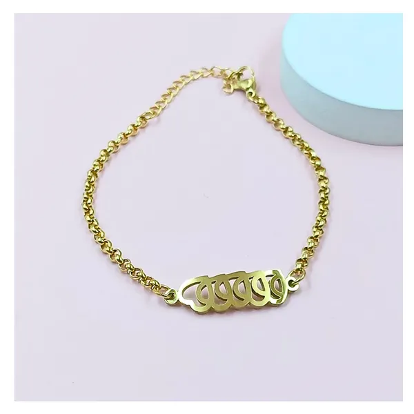 Inline_Five_Heart_Design_Stainless_Steel_Bracelet_for_Women_&_Girls,_Stylish_fashionable_western_Jewellery