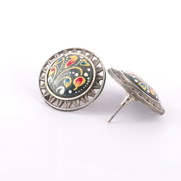 Hand_Painted_Traditional_Designer_Stud_Earrings_For_Women_&_Girls|Stylish_&_Fashionable_Earing|Accessories_Jewellery_for_Women|Birthday_Gift_for_Girlfriend,_Wife_&_Mom