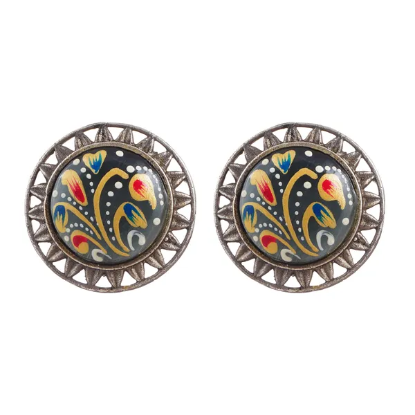 Hand_Painted_Traditional_Designer_Stud_Earrings_For_Women_&_Girls|Stylish_&_Fashionable_Earing|Accessories_Jewellery_for_Women|Birthday_Gift_for_Girlfriend,_Wife_&_Mom