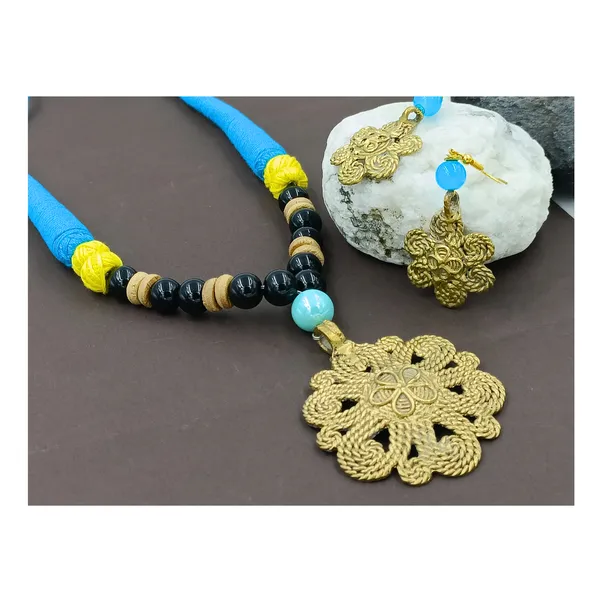 Bell_Shape_Dokra_Necklace