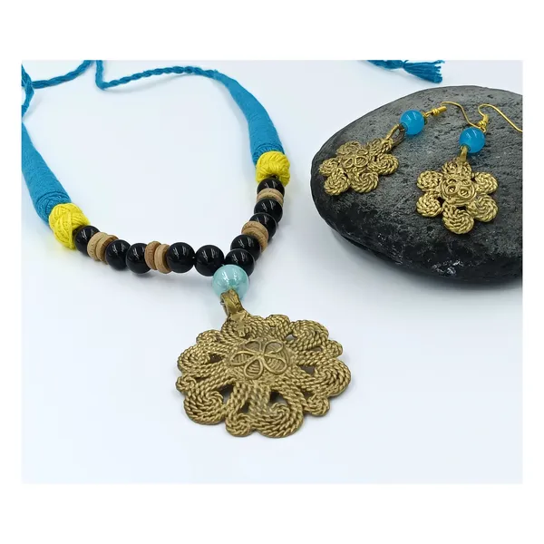 Bell_Shape_Dokra_Necklace