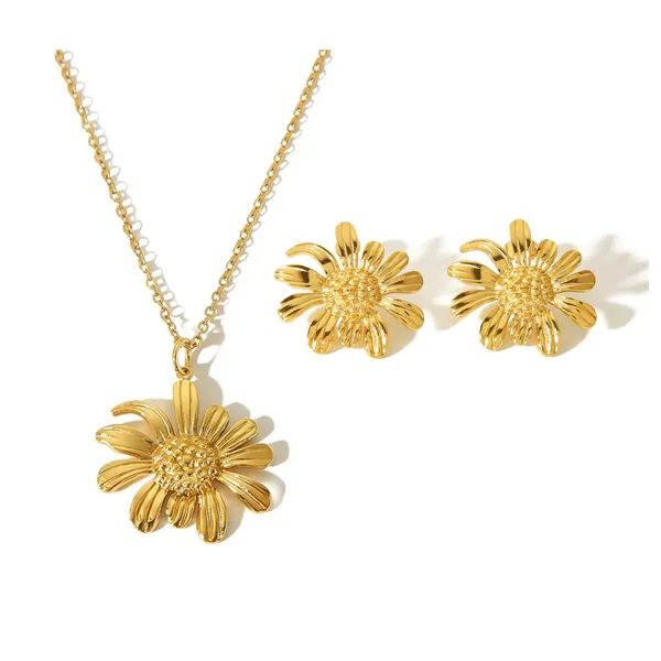 Gold_Plated_Stainless_Steel_Jewelry_Set_-_Necklace_&_Stud_Earrings
