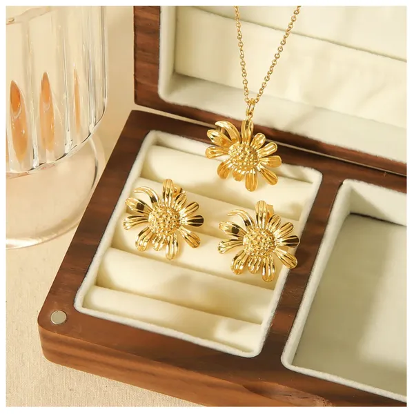 Gold_Plated_Stainless_Steel_Jewelry_Set_-_Necklace_&_Stud_Earrings