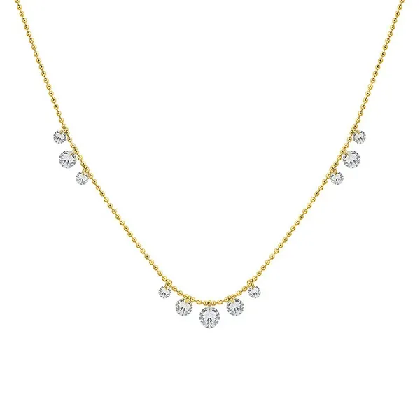 Stainless_Steel_Bohemian_shiny_White_Zircon_collarbone_necklace_for_Women_&_Girls,_Stylish_Ant_tarnish_jewellery