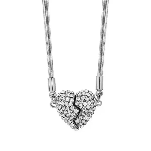 Magnetic_Heart_Necklace_for_Couples_|_Stainless_Steel_Zircon_Diamond_Pendant_|_3-Layer_Rope_Chain_|_Perfect_Love_Gift_for_Her