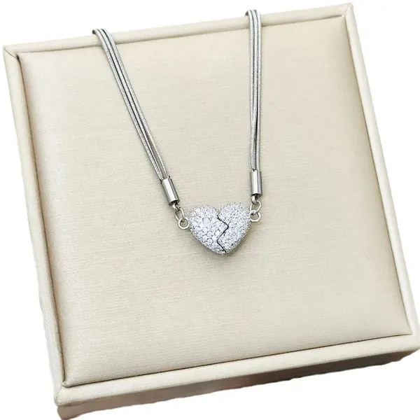 Magnetic_Heart_Necklace_for_Couples_|_Stainless_Steel_Zircon_Diamond_Pendant_|_3-Layer_Rope_Chain_|_Perfect_Love_Gift_for_Her