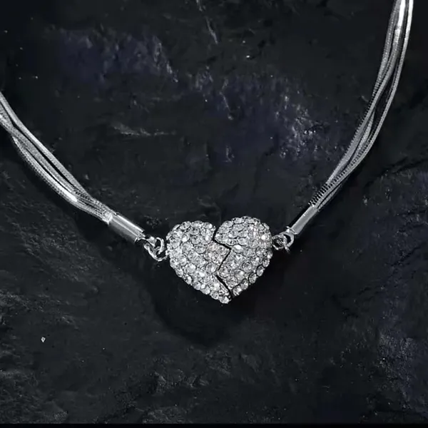 Magnetic_Heart_Necklace_for_Couples_|_Stainless_Steel_Zircon_Diamond_Pendant_|_3-Layer_Rope_Chain_|_Perfect_Love_Gift_for_Her