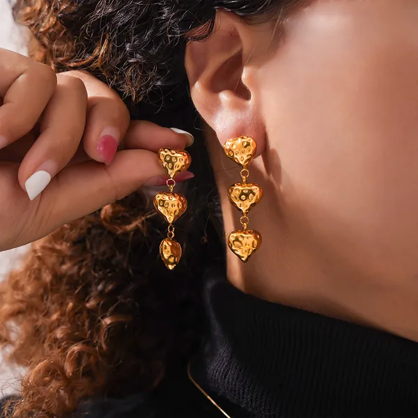 Triple_Layer_Heart_shape_Stainless_Steel_Drop_Earring_for_Women_&_Girls,_Perfect_stylish_Western_wear