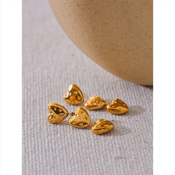 Triple_Layer_Heart_shape_Stainless_Steel_Drop_Earring_for_Women_&_Girls,_Perfect_stylish_Western_wear