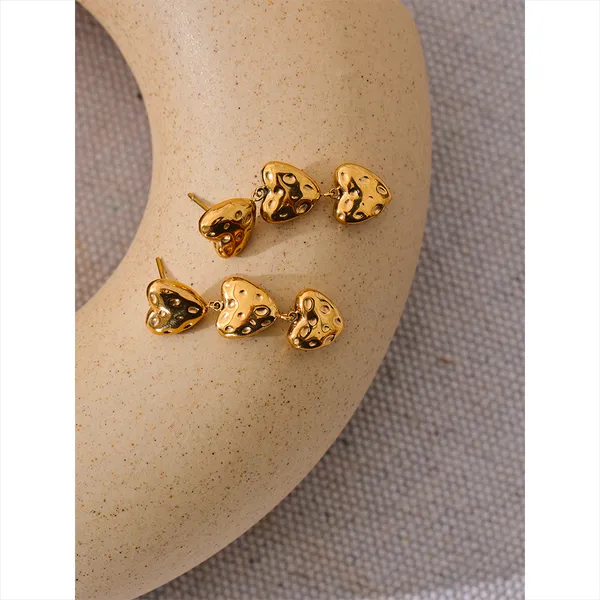 Triple_Layer_Heart_shape_Stainless_Steel_Drop_Earring_for_Women_&_Girls,_Perfect_stylish_Western_wear