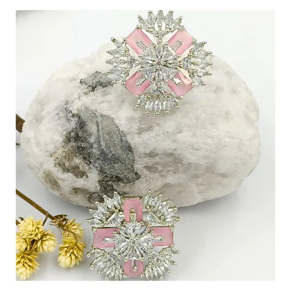 Floral_Design_Pink_&_White_American_Diamond_Stud_for_Women_&_Girls,_Stylish_Fashinable_earring
