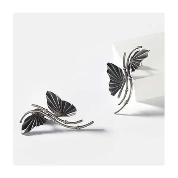 Silver_Look_Alike_Butterfly_shape_Oxidized_Stud_for_Women_&_Girls,_Stylish_Earring,_Trendy_Earring