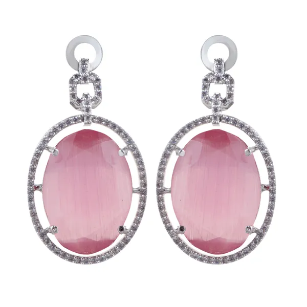 Oval_Shape_Pink_colour_American_Diamond_Necklace_Set_for_girls_&_Women