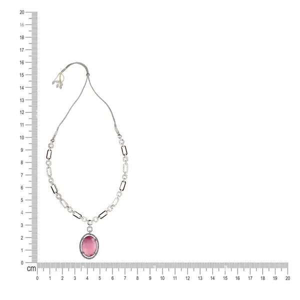 Oval_Shape_Pink_colour_American_Diamond_Necklace_Set_for_girls_&_Women