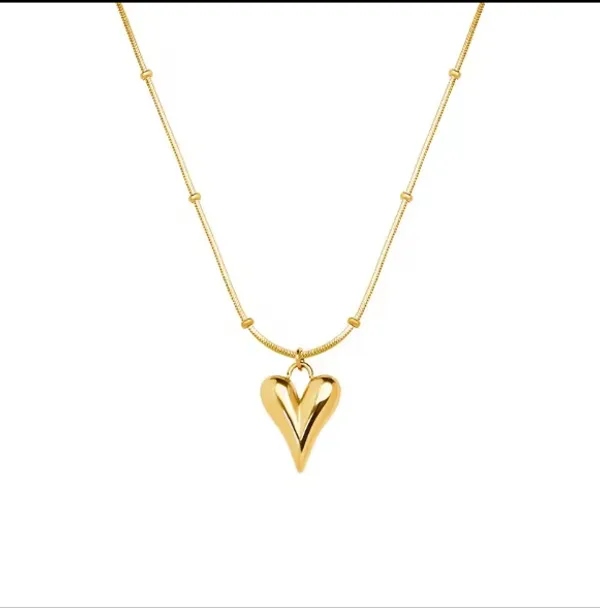 Gold_3D_Heart_Stainless_Steel_Pendant_Necklace_for_Women_&_Girls