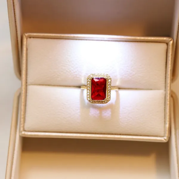 Retro_Red_Ruby_Adjustable_Ring_for_Women_&_Girls_|_Elegant_Everyday_Wear
