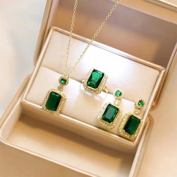 Green_Radiance_Stainless_Steel_Jewelry_Set_-_Necklace,_Ring_&_Earrings