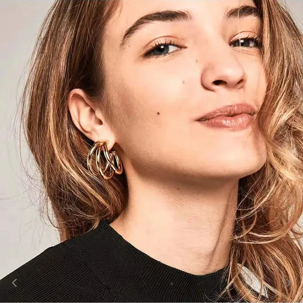 Gold_Plated_Multi-Layer_C_Shape_Hoop_Earrings_|_Stainless_Steel_Layered_Stud_Hoops_for_Women_-_Blackbox_Jewelleries
