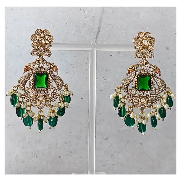 Exqusite_Luxury_Green_color_Long_Kundan_Necklace_in_Victorian_Polish_for_Women_&_Girls,_Bridal_Necklace,_Traditional_Jewellery