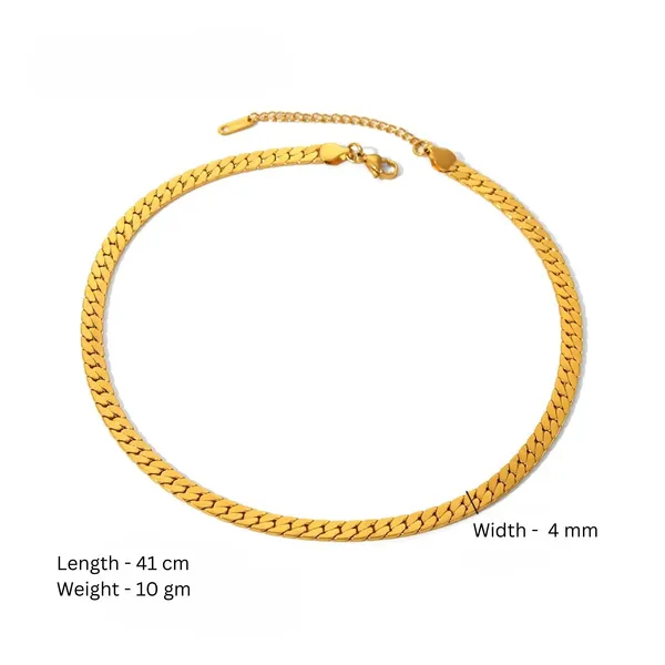Women's_Stainless_Steel_Cuban_Chain_Necklace_|_Hip_Hop_Style_|_Adjustable_40-45cm_|_Blackbox_Jewelleries