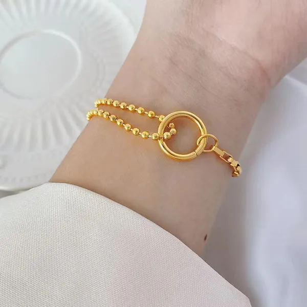 Anti_Tarnish_Asymmetric_chain_Simple_circle_Stainless_Steel_bracelet_For_Girls_&_Women