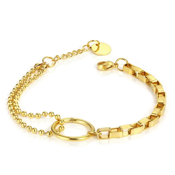 Anti_Tarnish_Asymmetric_chain_Simple_circle_Stainless_Steel_bracelet_For_Girls_&_Women