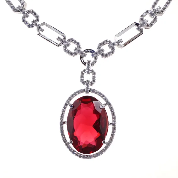 Red_Wester_Style_American_Diamond_Necklace_For_Women_&_Girls|_Stylish_Ad_Bridal_Set_For_Wedding_&_Party_|