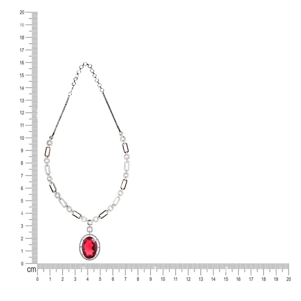 Red_Wester_Style_American_Diamond_Necklace_For_Women_&_Girls|_Stylish_Ad_Bridal_Set_For_Wedding_&_Party_|